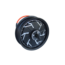 Мотор колесо QS motor 72v5000w(10000w) в ободе 12'' для  электроскутера, под дисковый тормоз