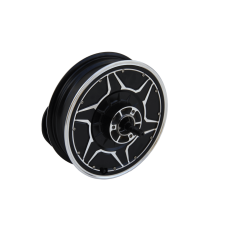 Мотор колесо QS motor 72v-96v6000w(12000w) в ободе 12'' для электроскутера, под дисковый тормоз